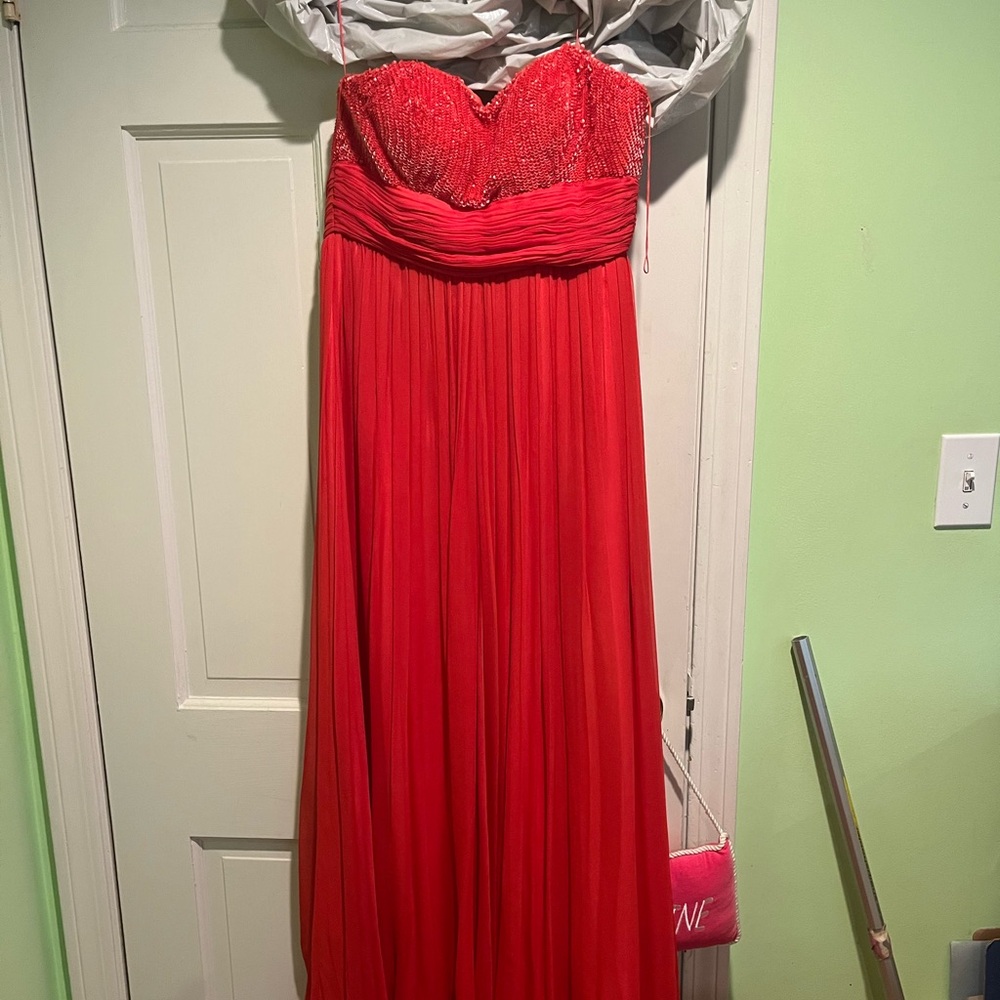 Aidan Mattox sequin prom dress from Neiman Marcus